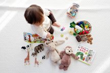Sprongetjes van de baby