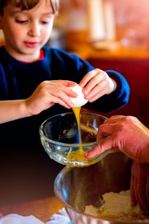 keuken koken kinderen helpen