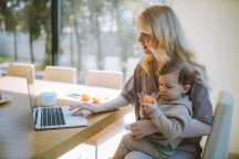 thuiswerken kinderen